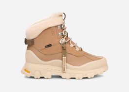 Ugg® adirondack meridian hiker-laars in beige, maat 36, leder/nubuck