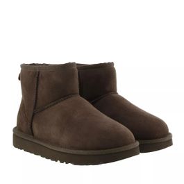 Ugg boots & laarzen - w classic mini ii in dark brown