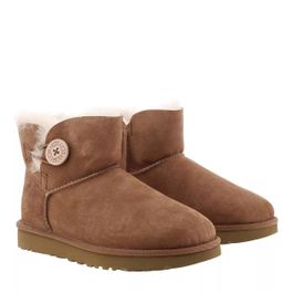 Ugg boots & laarzen - w mini bailey button ii in fawn