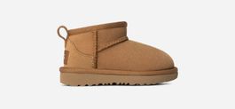 Ugg® classic ultra mini-laars voor kinderen in brown, maat 25, dubbelzijdig