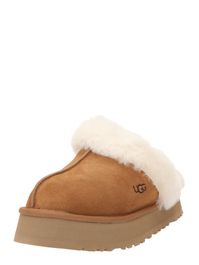 Ugg muiltjes 'disquette' lichtbruin / natuurwit
