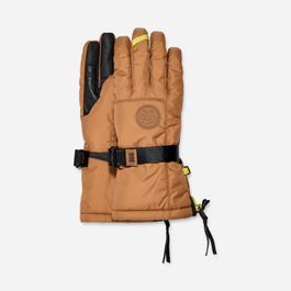 Ugg® shasta gauntlet-handschoen in brown, maat l, recycled materials/water-resistant