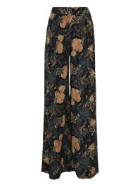 Ulla johnson aviva floral-print trousers - blauw