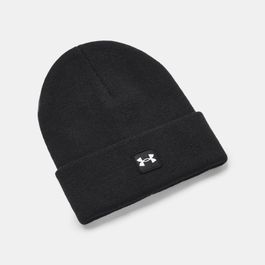Unisexbeanie under armour halftime cuff zwart / wit osfm