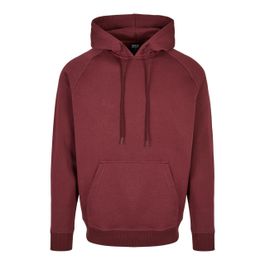 Rode Urban classics heren blanco hoodie