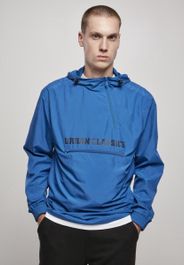 Urban classics pullover commuter pull over jacket sporty blue-m