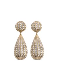 Valentino garavani poetique des gouttes oorbellen - goud