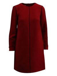 Valentino garavani pre-owned long-sleeve dress - rood