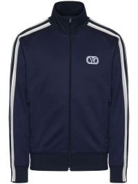 Valentino garavani trainingsjack met vlogo - blauw