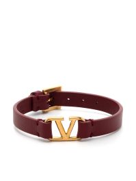Valentino garavani vlogo signature armband - rood
