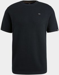 Vanguard t-shirt korte mouw blauw short sleeve r-neck cotton mo vtss2502508/5281
