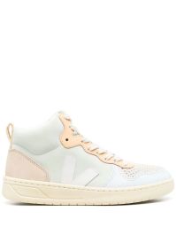 Veja v-15 high-top sneakers - groen