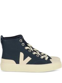 Veja wata ii ripstop nautico pierre high-top sneakers - blauw