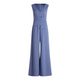 Vera mont, dames, jumpsuits & playsuits, blauw, maat: xl