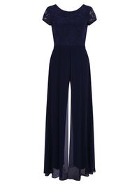Vera mont jumpsuit nachtblauw