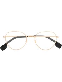 Versace eyewear ve1279 bril met rond montuur - goud