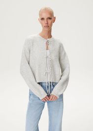 Vest met strikjes - xs,s,m - costes basic