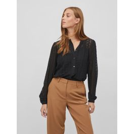 Vila vichikka lace l/s shirt- noos