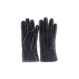 Warmbat glove women leather black dame handchoenen