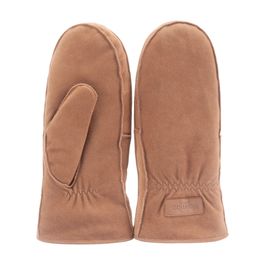 Warmbat goat suede wanten dames