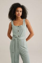Groene We fashion dames jersey jumpsuit