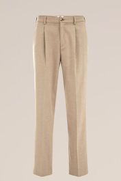 We fashion - heren loose fit pantalon - loose fit - beige - maat: 30
