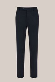 We fashion - heren regular fit pantalon met streep - regular fit - donkerblauw - maat: 54