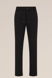 We fashion - heren tapered fit pantalon met stretch - tapered - zwart - maat: 29