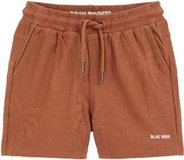 We fashion jongens sweatshort met jacquard-dessin
