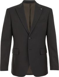 We fashion men's slim fit blazer with jacqaurd pattern