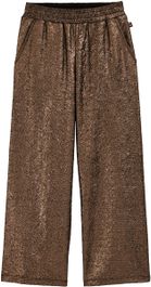We fashion straight casual broek brons