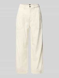 Wide leg jeans met siernaden, model 'barby'