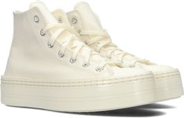 Witte converse hoge sneaker chuck taylor all star lift platform