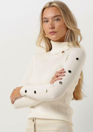 Witte liu jo coltrui ecsmaglia chiusa m/l rib+twist
