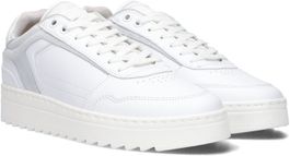 Witte nubikk lage sneakers cliff cane women