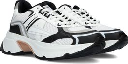 Witte nubikk lage sneakers ross nomad