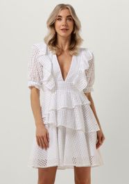 Witte silvian heach mini jurk cvp23011ve