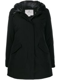 Woolrich jas met capuchon - zwart