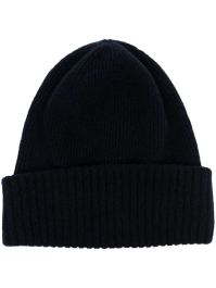 Woolrich ribgebreide muts - zwart