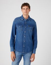 Wrangler blouse heren sale