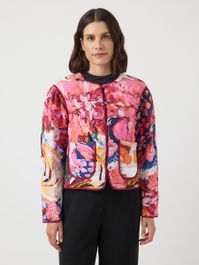 Y.a.s jack quilted paars