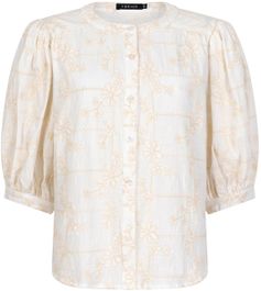 Ydence blouse ecru broderie