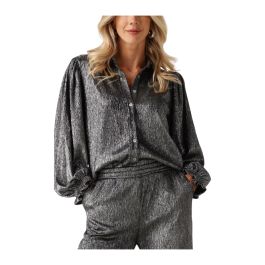 Ydence, dames, blouses & shirts, grijs, maat: m