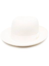 Yohji yamamoto wollen hoed - wit