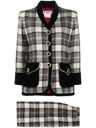 Yves saint laurent pre-owned 1980s mantelpakje - zwart