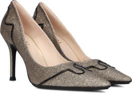 Zilveren lodi pumps sechis