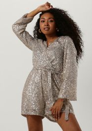 Zilveren notre-v jumpsuit nv-bibi playsuit glitter