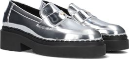 Zilveren nubikk loafers frankie loafer