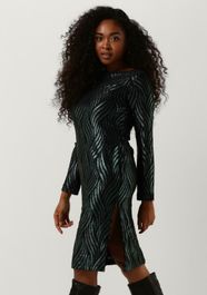 Zwarte ana alcazar midi jurk 049440-3310