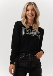 Zwarte colourful rebel sweater dreamer embro basic sweat